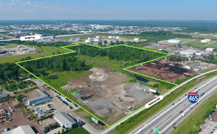 Pictures of Industrial, Land property located at 4933 Robison Rd, Indianapolis, IN 46268 for lease - image #1