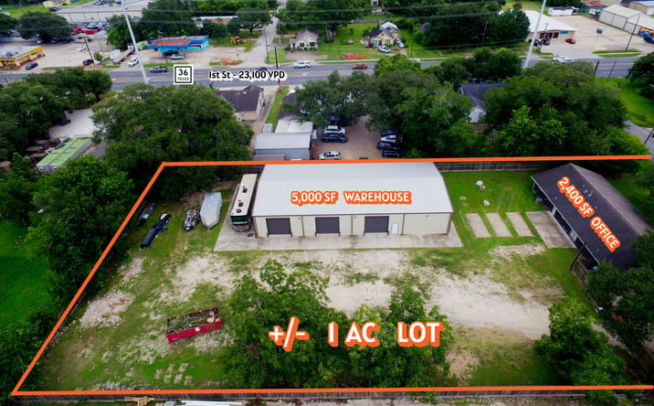 Pictures of Office, Industrial, Special Purpose property located at 1707 Bernie Ave, Rosenberg, TX 77471 for lease - image #1