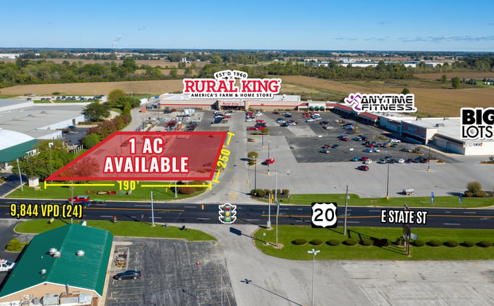 Pictures of Land property located at 1800 E State St, Fremont, OH 43420 for lease - image #1