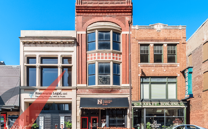 Pictures of Retail, Office property located at 620 S Calhoun St, Fort Wayne, IN 46802 for lease - image #1