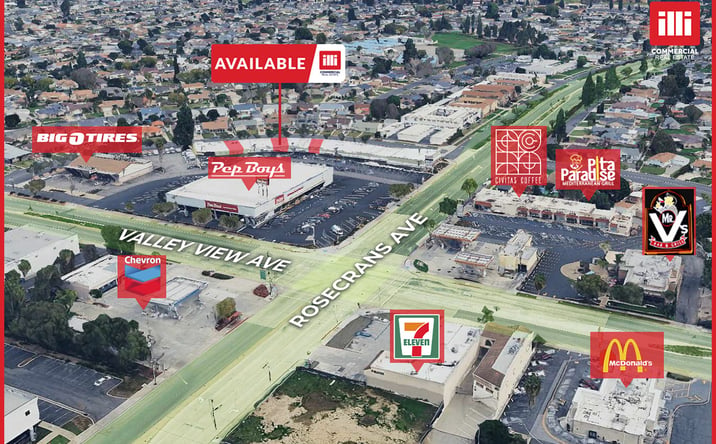 Pictures of Retail property located at 13940 Valley View Ave, La Mirada, CA 90638 for lease - image #1