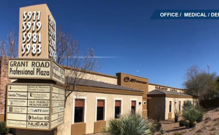 Pictures of Office property located at 5977-5983 E. Grant Road, Tucson, AZ 85712 for lease - image #1
