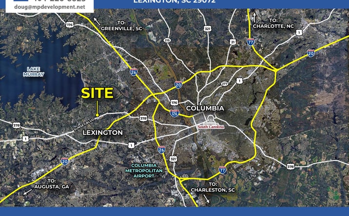 Pictures of Retail property located at 5100 Sunset Blvd, Lexington, SC 29072 for lease - image #1