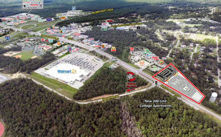 Pictures of Retail, Office, Land property located at 1010 Industrial Pkwy, Saraland, AL 36571 for lease - image #1