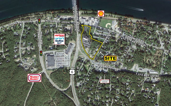Pictures of Retail property located at 5 Cranberry Hwy, Bourne, MA 02532 for lease - image #1