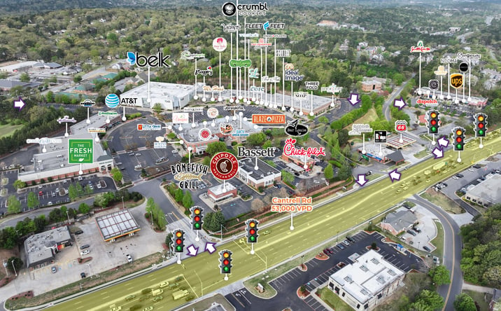 Pictures of Retail, Restaurant property located at 11525 Cantrell Rd, Little Rock, AR 72212 for lease - image #1