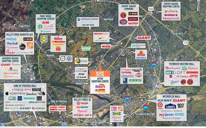 Pictures of Retail property located at 1717 Markley Street, Norristown, PA 19401 for lease - image #1