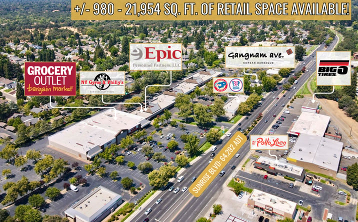 Pictures of Retail property located at 2230 Sunrise Blvd, Gold River, CA 95670 for lease - image #1