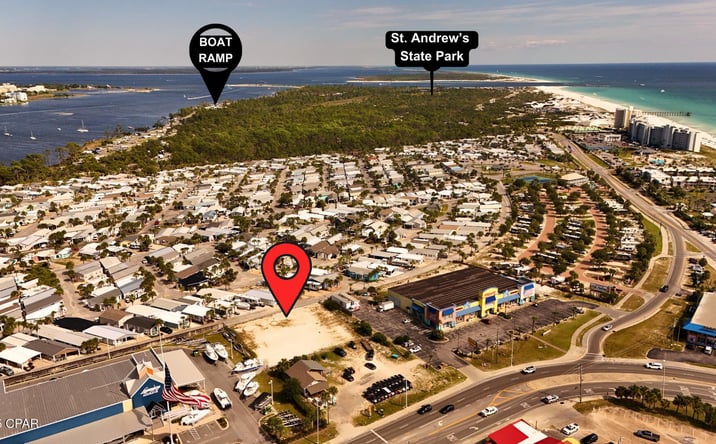 Pictures of Land property located at 4031 Thomas Drive, Panama City, FL 32408 for lease - image #1