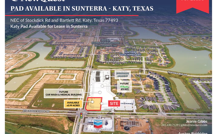 Pictures of Retail, Land property located at Bartlett Rd, Katy, TX 77493 for lease - image #1