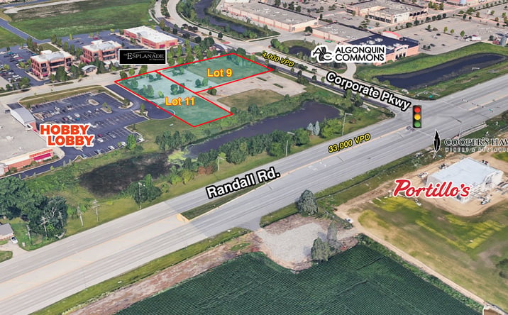 Pictures of Land property located at 2310 S Randall Rd, Algonquin, IL 60102 for lease - image #1