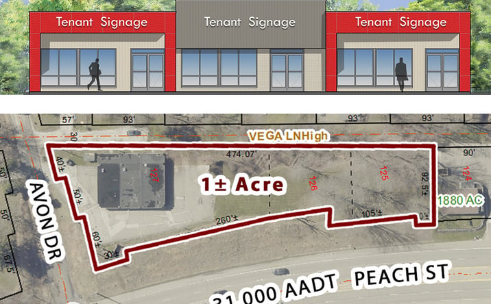 Pictures of Retail, Office property located at 6074 Peach St, Erie, PA 16509 for lease - image #1