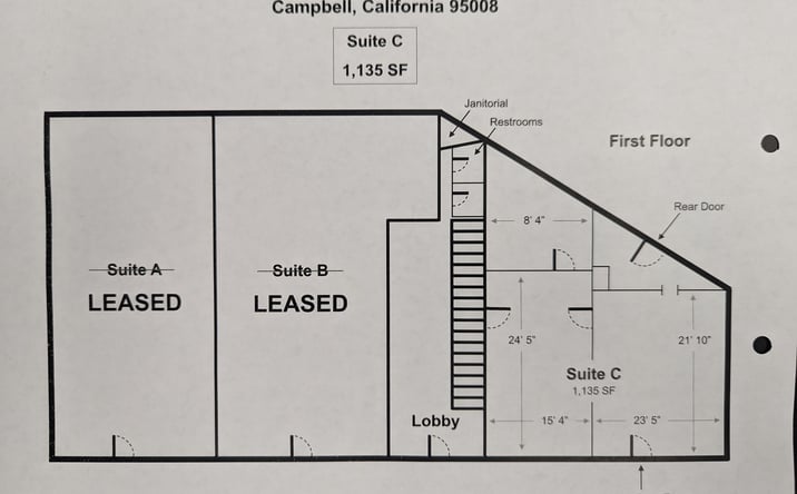 Pictures of Office property located at 2470 S Winchester Blvd, Campbell, CA 95008 for lease - image #1