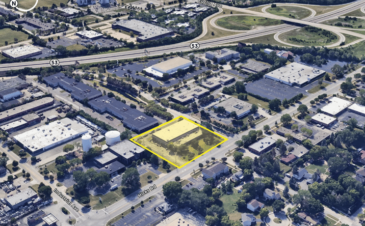 Pictures of Office, Industrial property located at 1500 Hicks Rd, Rolling Meadows, IL 60008 for lease - image #1