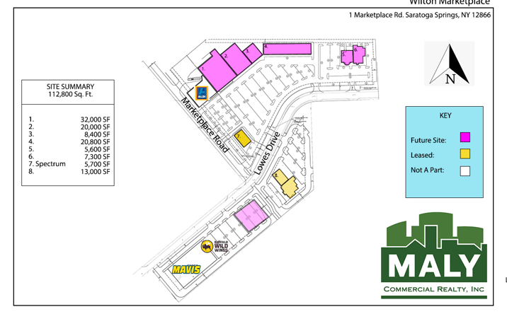 Pictures of Retail, Land property located at 1 Marketplace Rd, Saratoga Springs, NY 12866 for lease - image #1
