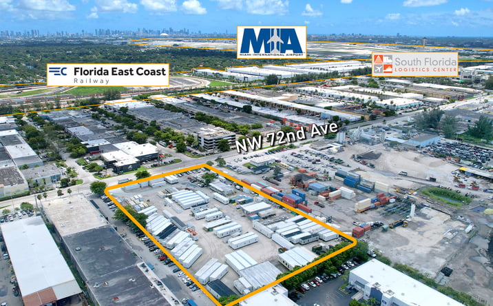 Pictures of Land property located at 5000 NW 72nd Ave, Miami, FL 33166 for lease - image #1