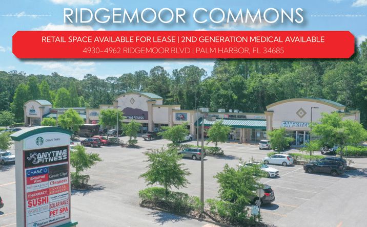 Pictures of Retail property located at 4930 Ridgemoor Blvd, Palm Harbor, FL 34685 for lease - image #1