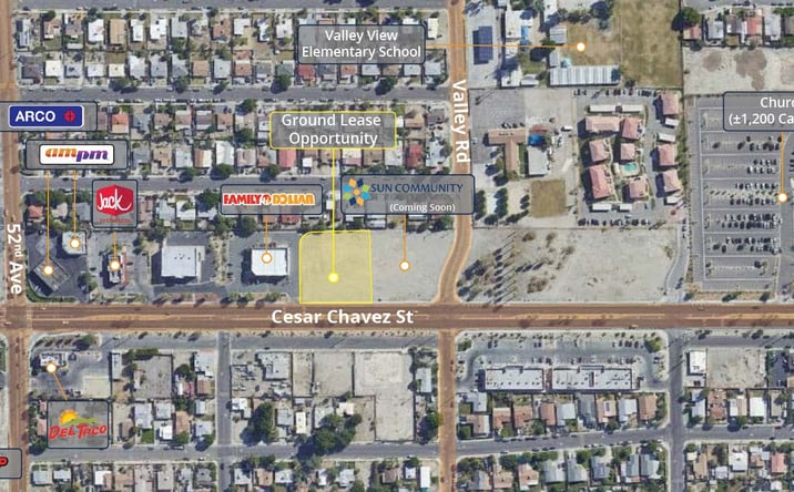 Pictures of Retail property located at 52282 Cesar Chavez St, Coachella, CA 92236 for lease - image #1
