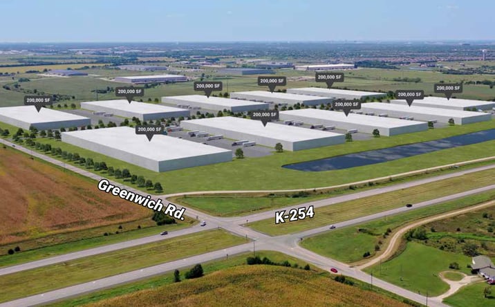 Pictures of Industrial, Land property located at K-254 & Greenwich Road, Bel Aire, KS 67226 for lease - image #1