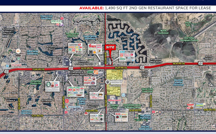 Pictures of Retail property located at NEC 59th Ave & Loop 101, Glendale, AZ 85308 for lease - image #1