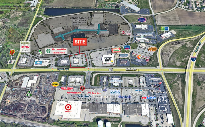 Pictures of Retail property located at 1604 IL-50, Bourbonnais, IL 60914 for lease - image #1