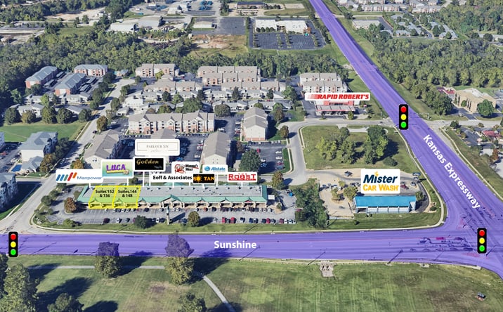 Pictures of Retail, Office, Restaurant property located at 2025 W Sunshine St, Springfield, MO 65807 for lease - image #1