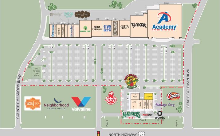 Pictures of Retail property located at 1700 N Hwy 77, Waxahachie, TX 75165 for lease - image #1