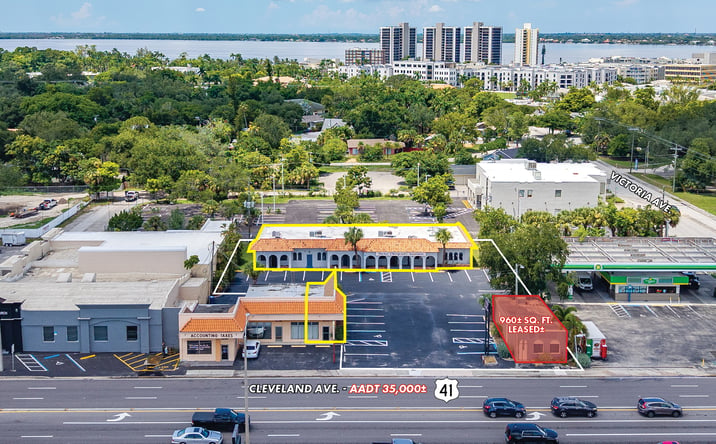 Pictures of Retail, Office property located at 2210-2218 Cleveland Ave, Fort Myers, FL 33901 for lease - image #1