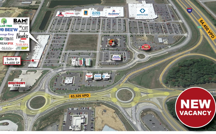 Pictures of Retail property located at E Dave Ward Dr, Conway, AR 72032 for lease - image #1