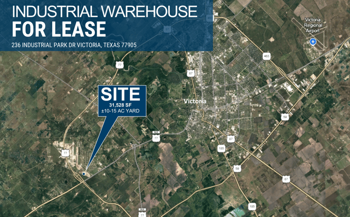 Pictures of Industrial property located at 236 Industrial Park Dr, Victoria, TX 77905 for lease - image #1