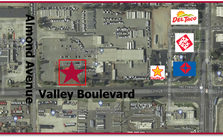 Pictures of Land property located at 14336 Valley Blvd, Fontana, CA 92335 for lease - image #1
