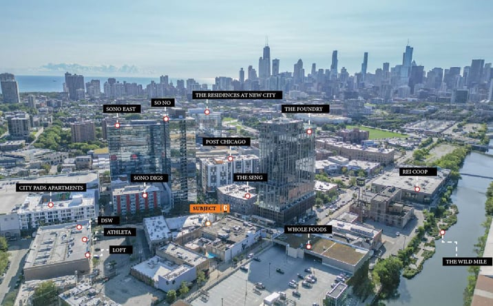 Pictures of Retail, Restaurant property located at 1504 N Fremont St, Chicago, IL 60642 for lease - image #1