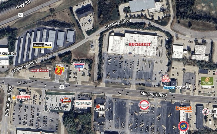 Pictures of Retail, Land property located at 2304 Missouri Blvd, Jefferson City, MO 65109 for lease - image #1