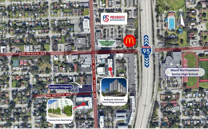 Pictures of Land, Retail, Office property located at 6000 NW 7th Ave, Miami, FL 33127 for lease - image #1
