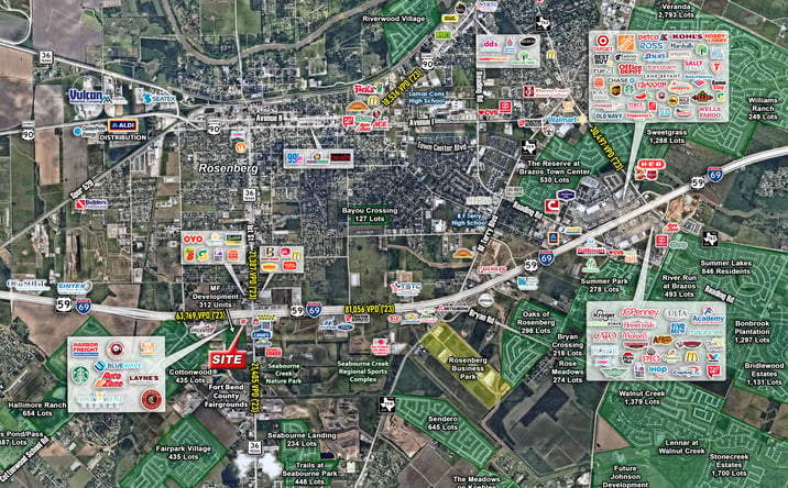 Pictures of Retail, Restaurant property located at 28211 Southwest Fwy, Rosenberg, TX 77471 for lease - image #1