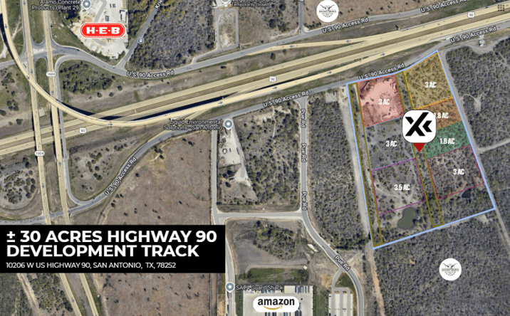 Pictures of Land, Retail, Industrial property located at 10206 W US Hwy 90, San Antonio, TX 78227 for lease - image #1