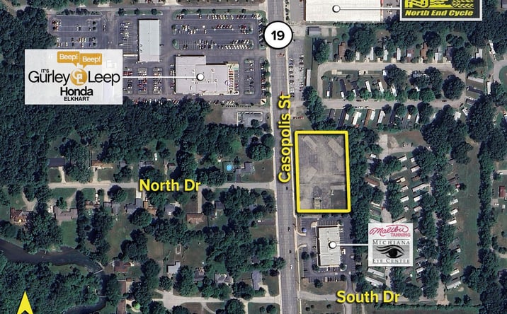 Pictures of Retail, Land property located at 2260 Cassopolis St, Elkhart, IN 46514 for lease - image #1