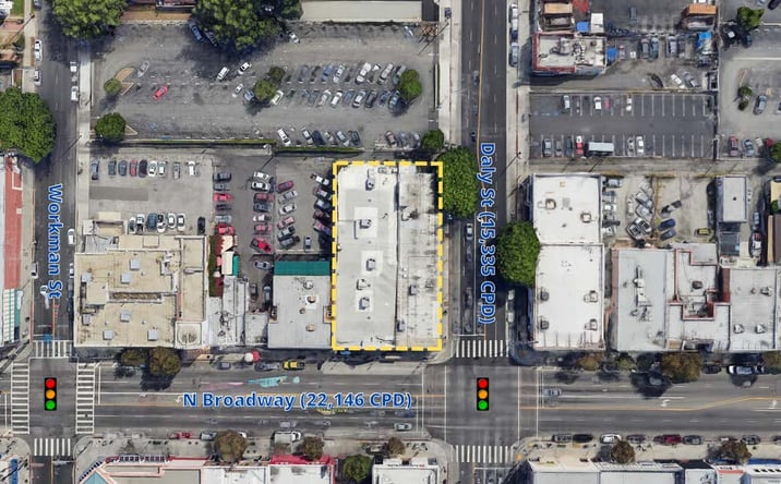 Pictures of Retail property located at 2606 N Broadway, Los Angeles, CA 90031 for lease - image #1