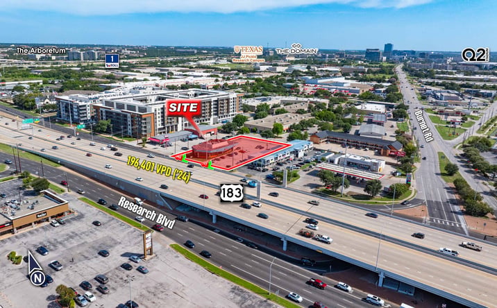 Pictures of Retail, Restaurant property located at 9091 Research Blvd, Austin, TX 78758 for lease - image #1