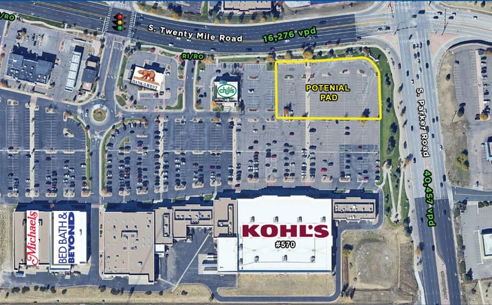 Pictures of Retail, Land property located at 11485 S Twenty Mile Rd, Parker, CO 80134 for lease - image #1