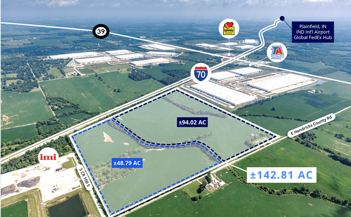 Pictures of Land property located at S County Rd 100 E, Clayton, IN 46118 for lease - image #1