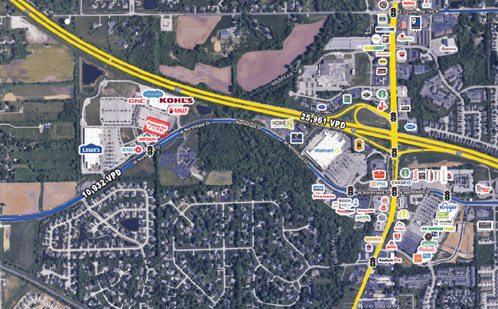 Pictures of Land property located at 580 W Northfield Dr, Brownsburg, IN 46112 for lease - image #1