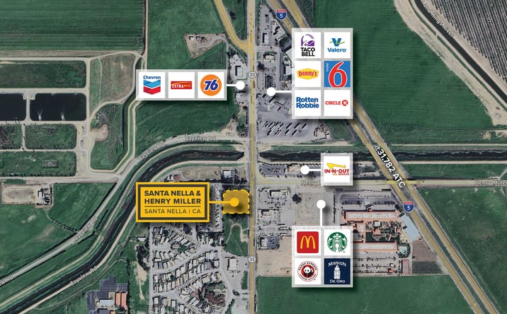 Pictures of Retail, Land property located at SWC Santa Nella Blvd & Henry Miller Ave, Santa Nella, CA 95322 for lease - image #1