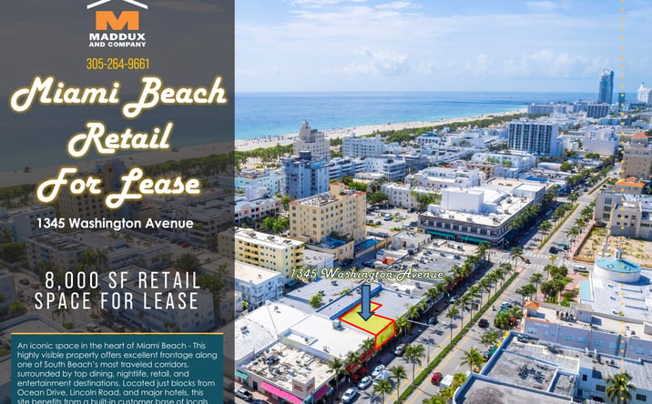 Pictures of Retail property located at 1345 Washington Ave, Miami Beach, FL 33139 for lease - image #1