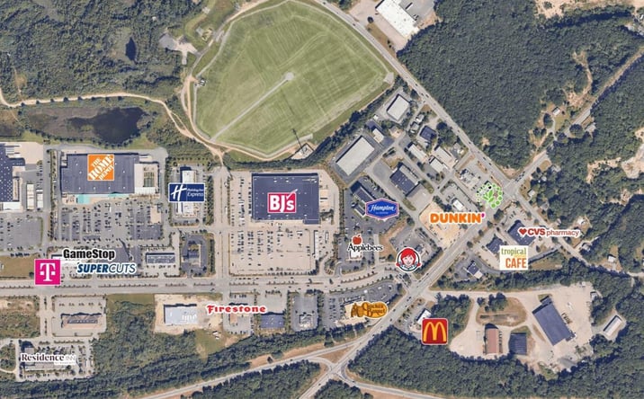 Pictures of Retail, Land, Restaurant property located at Arnold Road & New London, Coventry, RI 02816 for lease - image #1