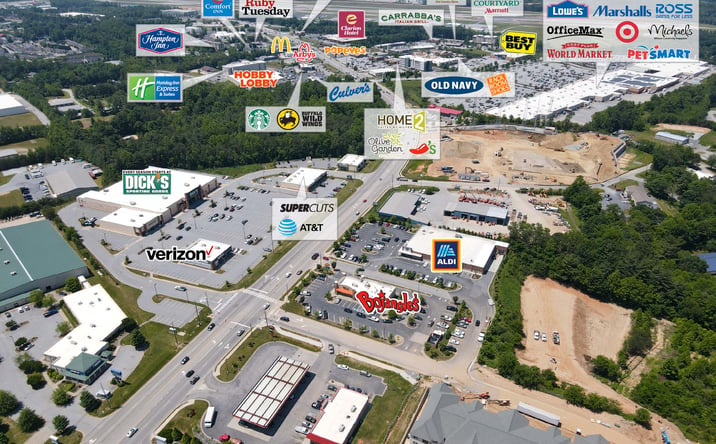 Pictures of Retail property located at 329 Airport Road, Arden, NC 28704 for lease - image #1
