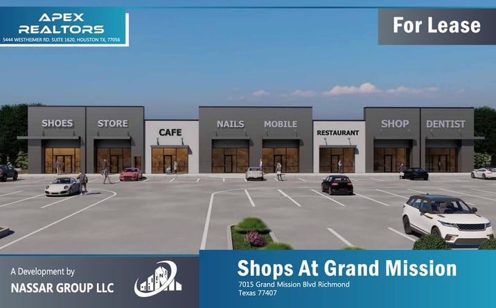 Pictures of Retail property located at 7015 Grand Mission Blvd, Richmond, TX 77407 for lease - image #1