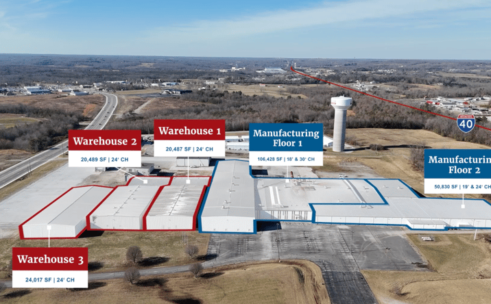 Pictures of Industrial property located at 656 Interstate Dr, Crossville, TN 38555 for lease - image #1