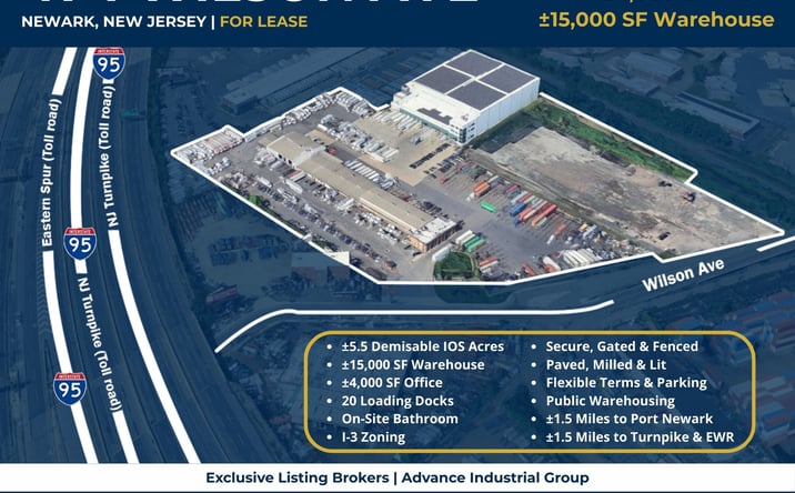 Pictures of Industrial, Land, Office property located at 474 Wilson Ave, Newark, NJ 07105 for lease - image #1