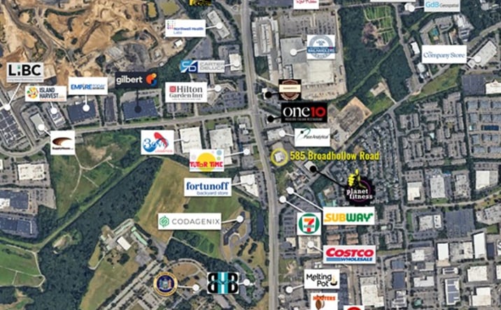 Pictures of Office, Industrial property located at 585 Broadhollow Rd, Melville, NY 11747 for lease - image #1